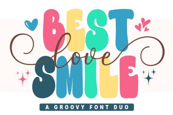 Best Love Smile Duo: A Retro Script Typeface for Editorial Design