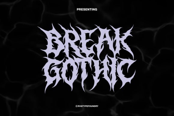 Break Gothic: The Edgy Display Typeface for Bold Web Design