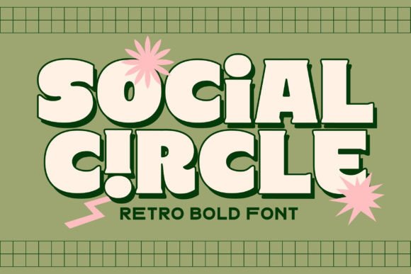 Bringing Retro Vibes to Web Design with Social Circle Typeface