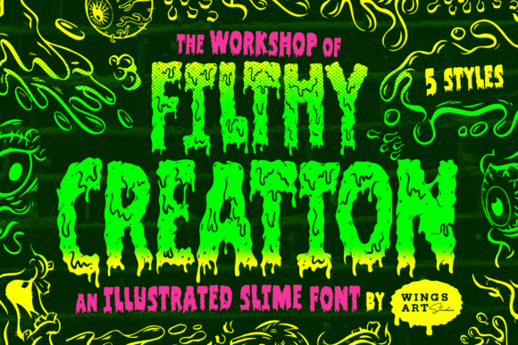 Designing with Filthy Creation: A Playful Display Font for Editorial Projects