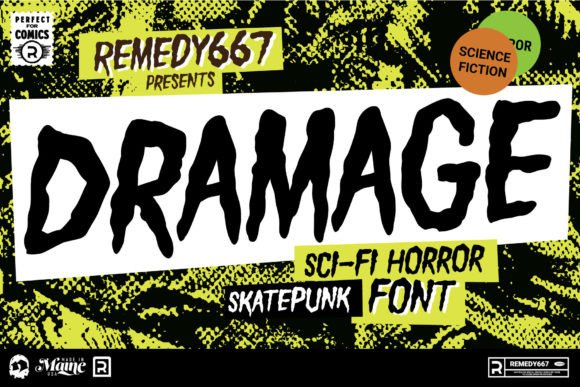 Dramage: The Display Font That Powers Edgy Campaigns