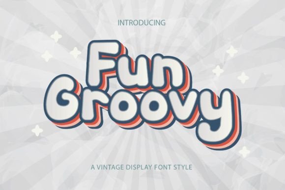 Fun Groovy: The Perfect Display Typeface for Vibrant Editorial Design