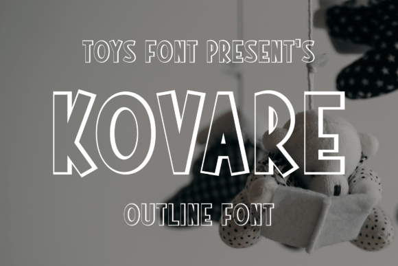 Kovare: A Playful Font for Handmade Creations