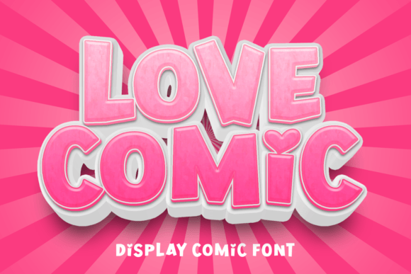 Love Comic: The Playful Typeface That Transforms Small Business Branding