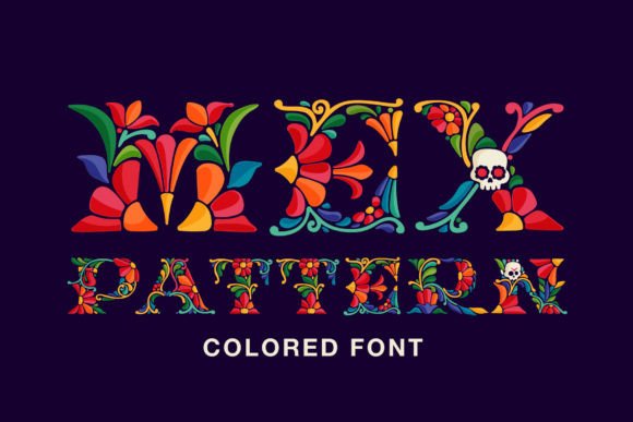 Mexican Pattern: A Vibrant Display Typeface for Editorial Design