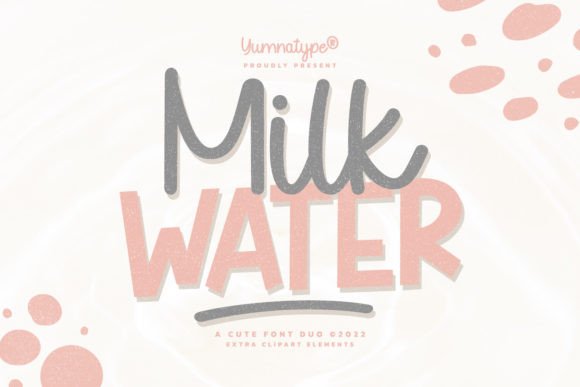 Milk Water Duo: A Premium Font for Editorial Design and Brand Identity
