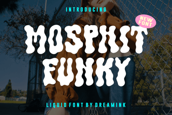 Mosphit Funky: The Playful Display Typeface for Dynamic Campaigns