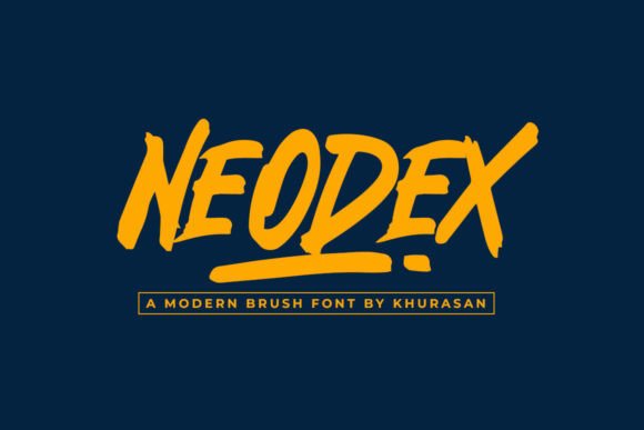 Neodex: A Bold Font That Boosted My Brand's Visual Appeal