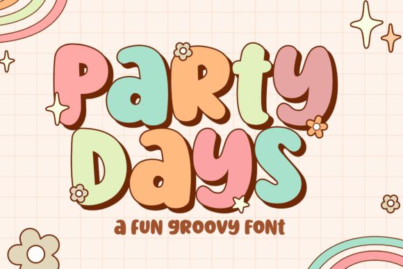 Party Days: The Retro Display Font That Stops the Scroll