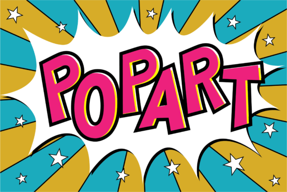 Pop Art: A Bold Display Typeface for Editorial Projects
