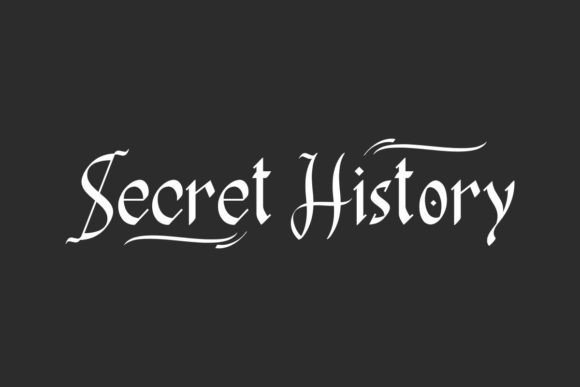 Secret History: A Medieval Display Font for Modern Web Design