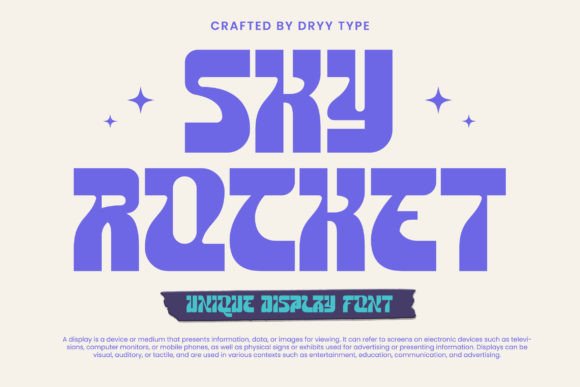 Sky Rocket Font for Modern Web Design