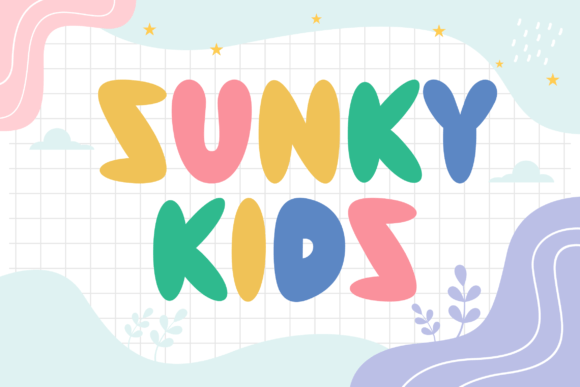 Sunky Kids Font for Handmade Creations