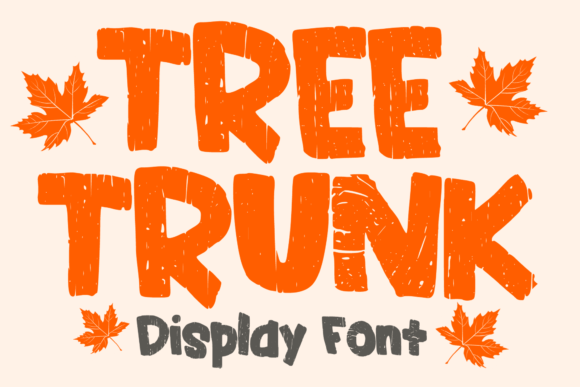Tree Trunk: A Bold Display Typeface for Digital Branding