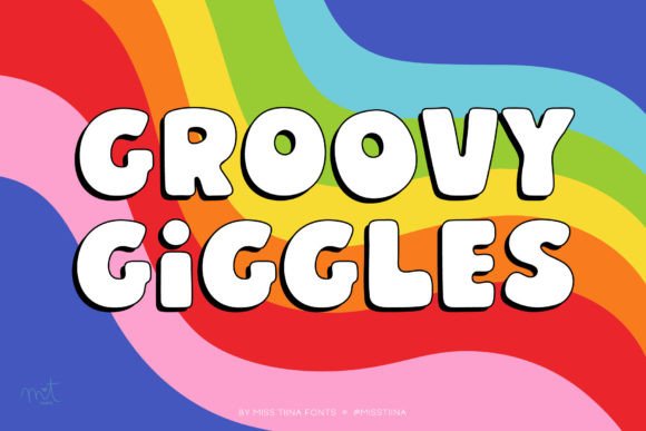 Upgrade Your Brand with Groovy Giggles: The Perfect Display Typeface