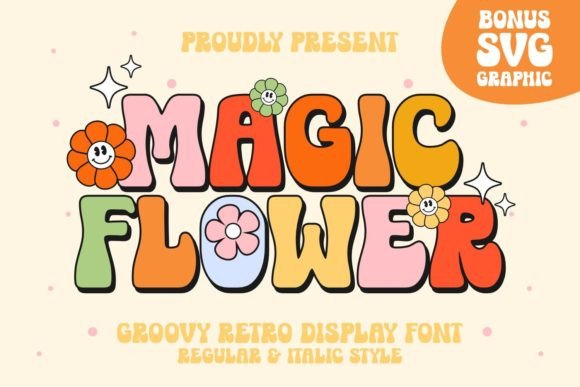 Upgrade Your Brand with the Magic Flower Typeface