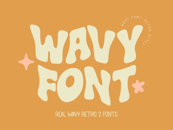 Wavy Retro Font Review for Brand Design